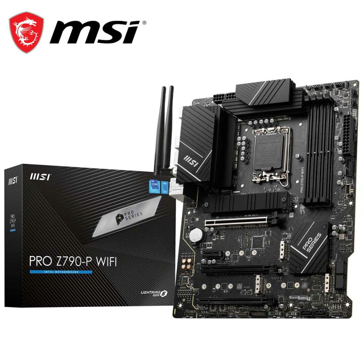 楽天市場】MSI MSI PRO Z790-P WIFI / ATX対応マザーボード PRO Z790-P 