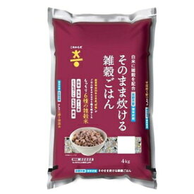 こめからだ　もっちり6種の雑穀米4kg こめからだ コメカラダ6シユノザツコク4KG