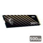 MSI MSI M.2 2280 NVMe PCIe Gen3x4 SSD SPATIUM M371シリーズ 500GB S78-440K160-P83