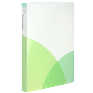 プラス Pasty (パスティ) ルーズリーフバインダー ワイド B5(マスカットグリーン) FC-810PR(98815)