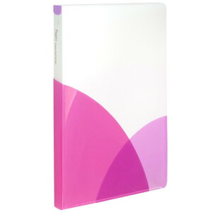 プラス Pasty (パスティ) ルーズリーフバインダー スリム B5(ラズベリーピンク) FC-790PR(98792)