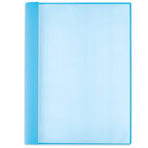 プラス 通知表ファイル 12ポケット A4 ヨコ入れ(ライトブルー) FL-200GD(79922)