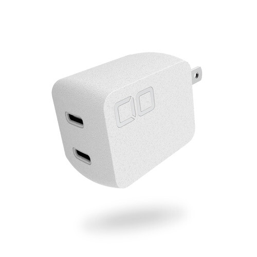 CIO GaN充電器 USB-C×2ポート NovaPort DUO 45W(ホワイト)  CIO-G45W2C-WH