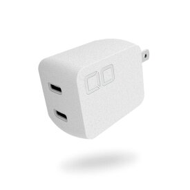 CIO GaN充電器 USB-C×2ポート NovaPort DUO 45W(ホワイト) CIO-G45W2C-WH