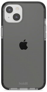 Holdit�i�z�[���f�B�b�g�j iPhone14 plus�p Seethru �N���A�P�[�X �i�u���b�N�j Holdit 15554