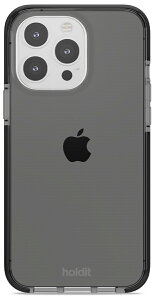 Holdit�i�z�[���f�B�b�g�j iPhone14 Pro Max�p Seethru �N���A�P�[�X �i�u���b�N�j Holdit 15560