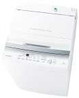 （標準設置料込）洗濯機　一人暮らし　6kg AW-6GA2-W 東芝 6.0kg 全自動洗濯機　ピュアホワイト TOSHIBA [AW6GA2W]