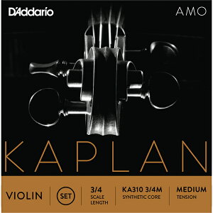 �_�_���I �o�C�I�������@�Z�b�g KA310 3/4M D'Addario�@Kaplan amo Violin Strings