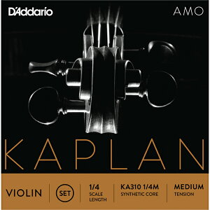 �_�_���I �o�C�I�������@�Z�b�g KA310 1/4M D'Addario�@Kaplan amo Violin Strings
