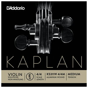 �_�_���I �o�C�I�����p�o���� KS311W 4/4M D'Addario�@Kaplan Non-whistling Violin E String