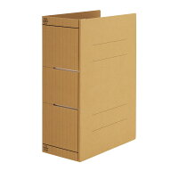 プラス フラットファイル 厚とじ 1000 A4-S 10冊パック（クラフト） FL-021SE-H(88960)