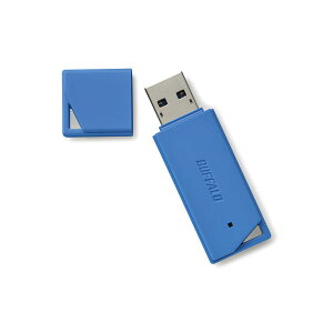 obt@[bBUFFALO USB3.1(Gen1)/3.0Ή tbV 16GB(u[) RUF3-K16GB-BL