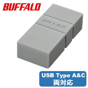 obt@[bBUFFALO USB3.2 Gen1Ή tbV 64GBiO[j RUF3-ACV[Y RUF3-AC64G-GY