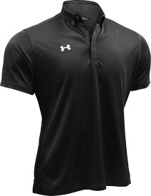 1342582-001-XL アンダーアーマー アーマー ポロ（ボタンダウン）（ブラック/ホワイト・サイズ：XL） UNDER ARMOUR　UA