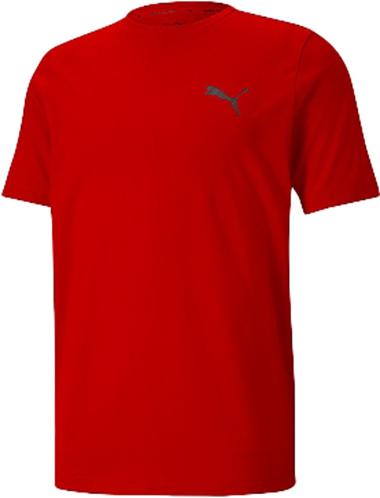 PJ-588866-11-M プーマ ACTIVE スモールロゴ Tシャツ（ハイリスクレッド・サイズ：M） PUMA