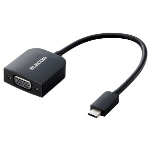 GR ϊP[u USB Type-C to VGA ( D-sub15pin )iubNj AD-CVGABK3