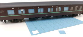 ［鉄道模型］甲府モデル (HO) 16-40 カーテン 青 クローズ （44窓分）ペーパーキット