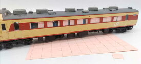 ［鉄道模型］甲府モデル (HO) 16-50 カーテン 桃 クローズ （44窓分）ペーパーキット