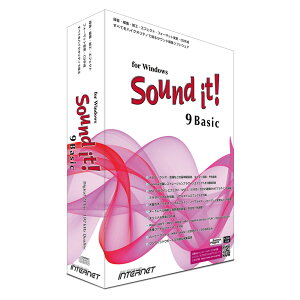 �C���^�[�l�b�g Sound it �I 9 Basic for Windows ���p�b�P�[�W�� SOUNDIT9BASIC-W