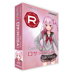 �t�@���N�V���� CeVIO AI ���T(ROSA)�g�[�N �{�C�X ���p�b�P�[�W�� CEVIOAI���T�g-�N�{�C�X