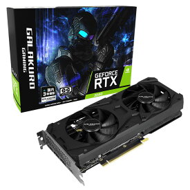 玄人志向 GALAKURO GAMING GG-RTX3060-E8GB/DF / PCI Express 4.0 グラフィックスボード GG-RTX3060-E8GB/DF