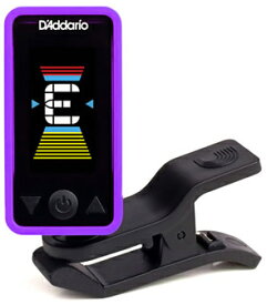 ダダリオ クリップチューナー（パープル） PW-CT-17PR D'Addario　Eclipse Tuner