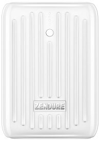 ZENDURE（ゼンデュア） 【国内正規品】Type-Cコネクタ 20W PD対応モバイルバッテリー SuperMini 10000mAh　（ホワイト） ZDSM10PD-W