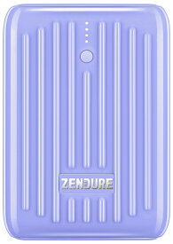 ZENDURE（ゼンデュア） 【国内正規品】Type-Cコネクタ 20W PD対応モバイルバッテリー SuperMini 10000mAh　（パープル） ZDSM10PD-PU