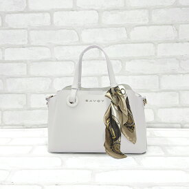 ファクトリーフジタ レディース くるみハトメ 2WAY ショルダーバッグ（アイボリー） 13102998-IV SAVOY WHITE LABEL　Emily.(small size)