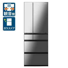 （標準設置料込）冷蔵庫　パナソニック　大型 NR-F609WPX-X パナソニック 600L 6ドア冷蔵庫（オニキスミラー） Panasonic WPXタイプ [NRF609WPXX]