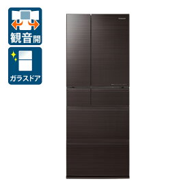 （標準設置料込）冷蔵庫　パナソニック　大型 NR-F489HPX-T パナソニック 475L 6ドア冷蔵庫（アルベロダークブラウン） Panasonic HPXタイプ [NRF489HPXT]