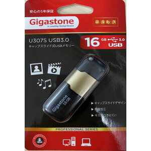 Gigastone�b�M�K�X�g�[�� USB3.0�Ή� �t���b�V�������� 16GB GJU316GSLJ