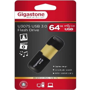 Gigastone�b�M�K�X�g�[�� USB3.0�Ή� �t���b�V�������� 64GB GJU364GSLJ
