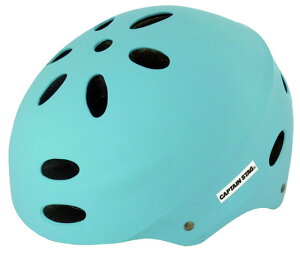 キャプテンスタッグ 子供用ヘルメット【対象サイズ:54〜56cm未満】(マットライトブルー) Y-6548 CAPTAIN STAG cerf