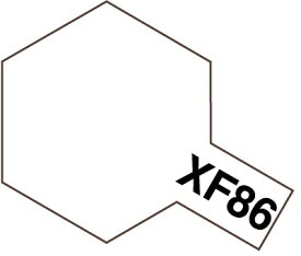タミヤ タミヤカラー アクリルミニ XF-86 フラットクリヤー【81786】 塗料