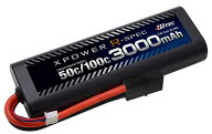 ハイテックマルチプレックスジャパン XPOWER R-SPEC Li-Po 7.4V 3000mAh 50C/100C タミヤタイプコネクタ…