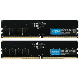 Crucial（クルーシャル） PC5-44800 (DDR5-5600）288pin UDIMM 32GB（16GB×2枚） CT2K16G56C46U5
