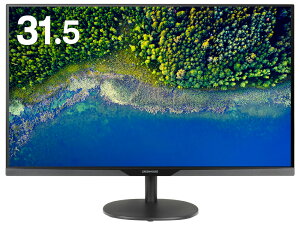 O[nEXbGREEN HOUSE tfBXvC(31.5^/VA/FullHD 1920×1080/5ms/HDMI/DP/D-Sub/VESA/5Nۏ)(ubN) GH-LCW32C-BK