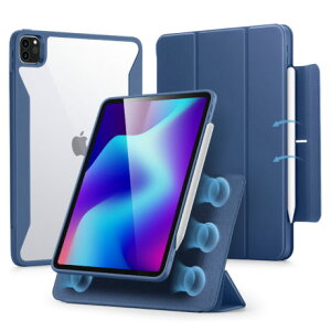 ESR iPad Pro 12.9インチ(第6/5世代)用 Rebound Hybrid 360(ネイビーブルー) ESR224