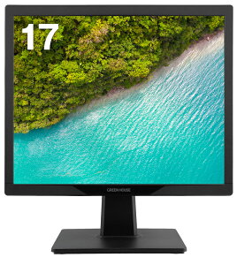 O[nEXbGREEN HOUSE tfBXvC(17^/TN/SXGA 1280×1024/14ms/HDMI/D-Sub/VESA/5Nۏ)(ubN) GH-LCS17D-BK