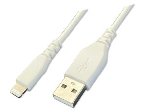 �g�b�v�����h MFi�F�� �[�d�E�f�[�^�ʐM Lightning�P�[�u�� 1m�i�z���C�g�j TOPLAND CHLS10-WT