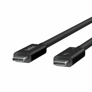 BELKIN Thunderbolt 4 USB Type-C to C�P�[�u�� 2m Active INZ002BT2MBK