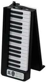 KDP-61P-BLK キクタニ 折りたたみ式 電子ピアノ 61鍵(ブラック) KIKUTANI