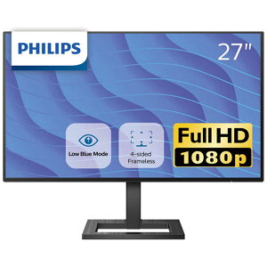 PhilipsbtBbvX tfBXvC(27^/IPS/FullHD 1920×1080/75Hz/1ms/HDMI1.4/DP1.2/D-Sub/VESA/5Nۏ)(ubN) 272E2F/11