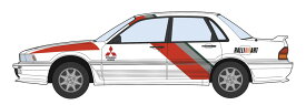 ハセガワ 1/24 三菱 ギャラン 2.0 DOHC TURBO VR-4 RS【20627】 プラモデル