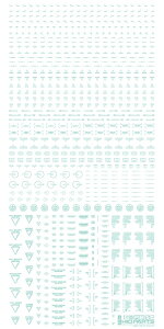 �n�C�L���[�p�[�c 1/100 RB02 �R�[�V�����f�J�[�� �p�X�e�� �~���g�i1�����j�yRB02-100PMI�z