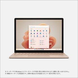 Microsoft（マイクロソフト） 13.5インチ Surface Laptop 5（Core i5/ 8GB/ 512GB SSD）サンドストーン（メタル素材） R1S-00072