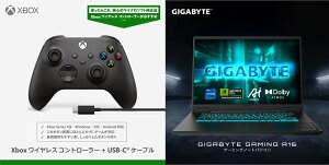�}�C�N���\�t�g+GIGABYTE Xbox ���C�����X �R���g���[���[ + USB-C �P�[�u�� EP2-29945