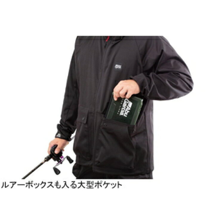 楽天市場】1523842 アブガルシア ウォーターレジスタントジャケット 2 
