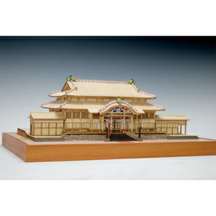欲しいの ウッディジョー 150 法隆寺 全景 木製模型 組立キット